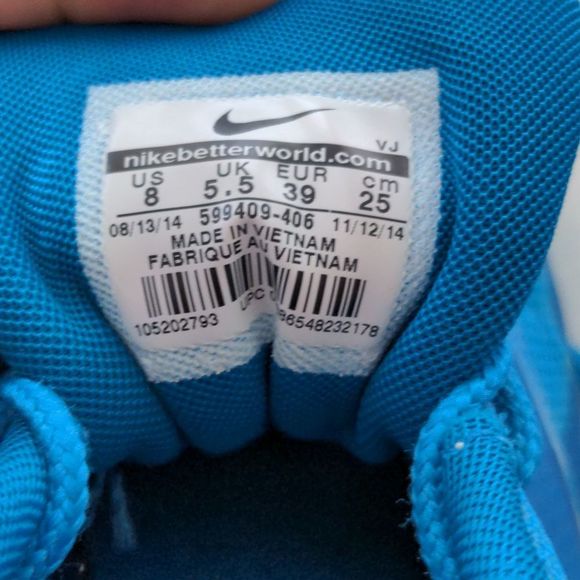 Nike Air Max Thea - Blue - Size 8 - Picture 11 of 11